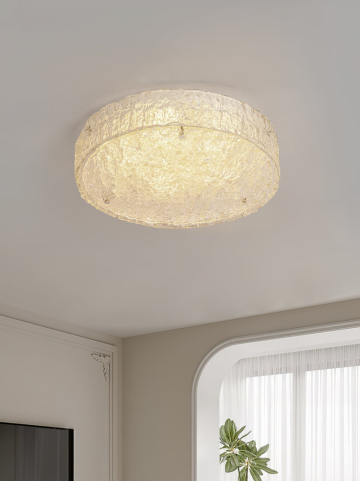 Vek plafondlamp Illuminese acryl ijzer elegant