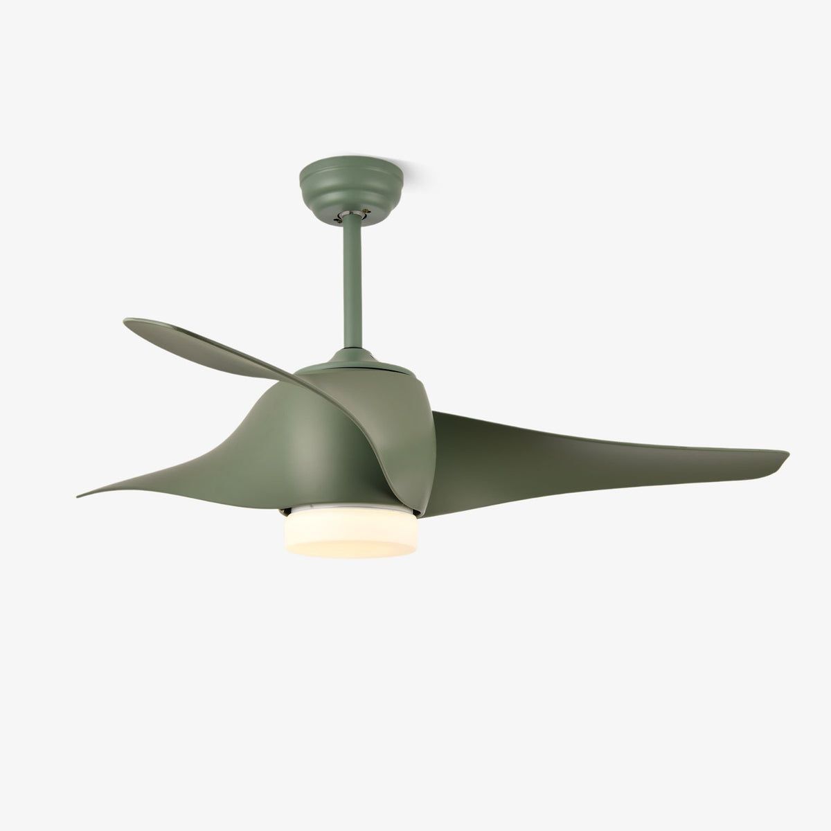 Umber plafondventilator met verlichting