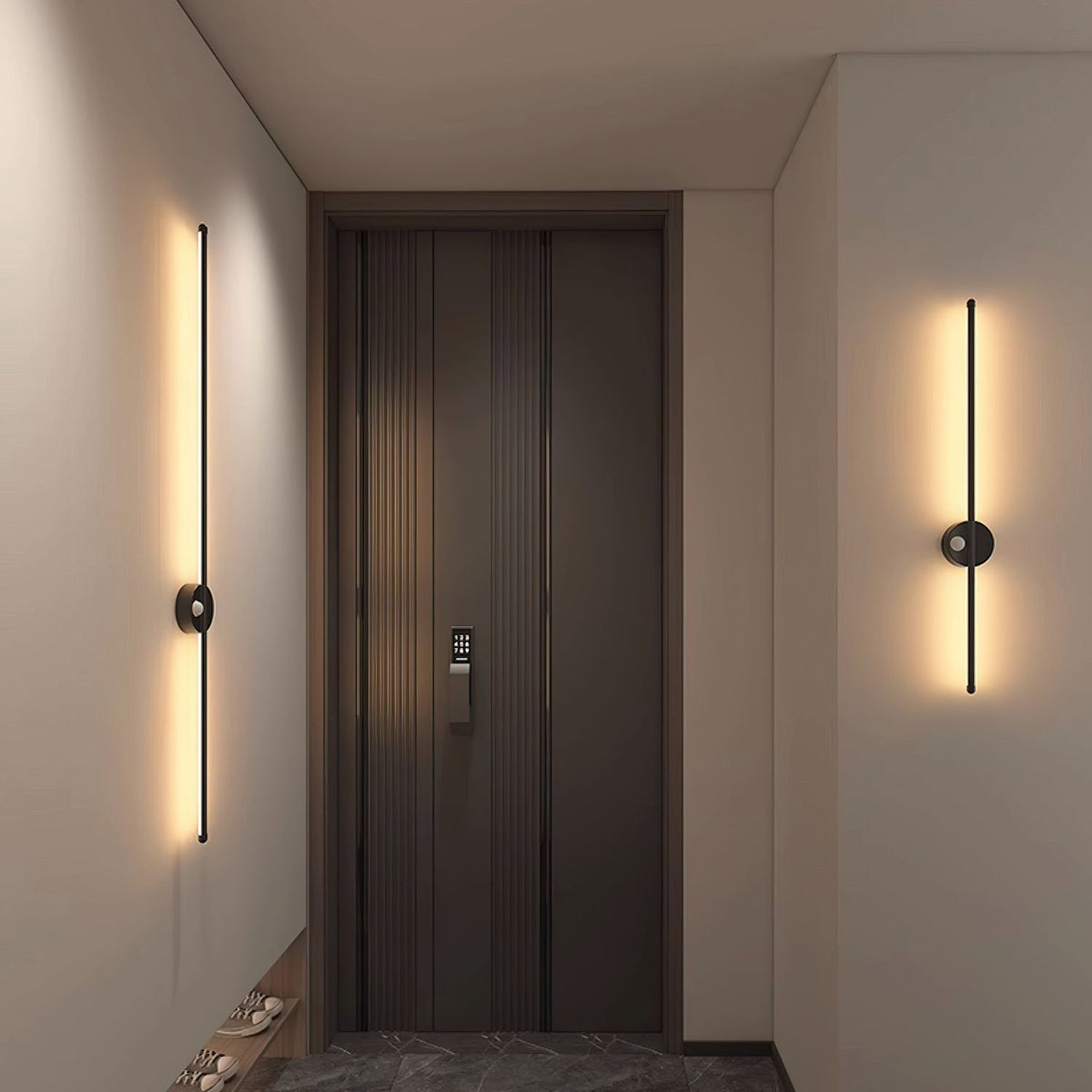 Norielia wandlamp oplaadbaar lineair minimalistisch