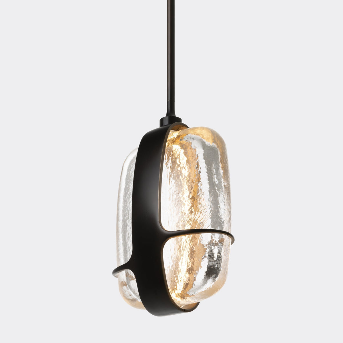 Lumeena hanglamp met afwerking en transparant