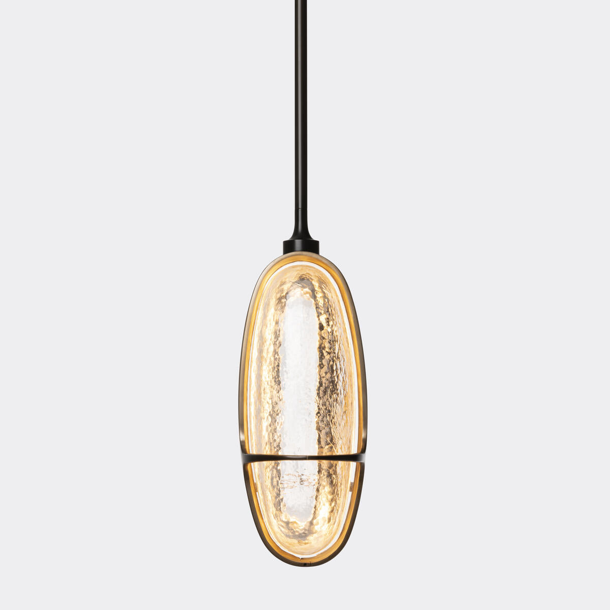 Lumeena hanglamp met afwerking en transparant