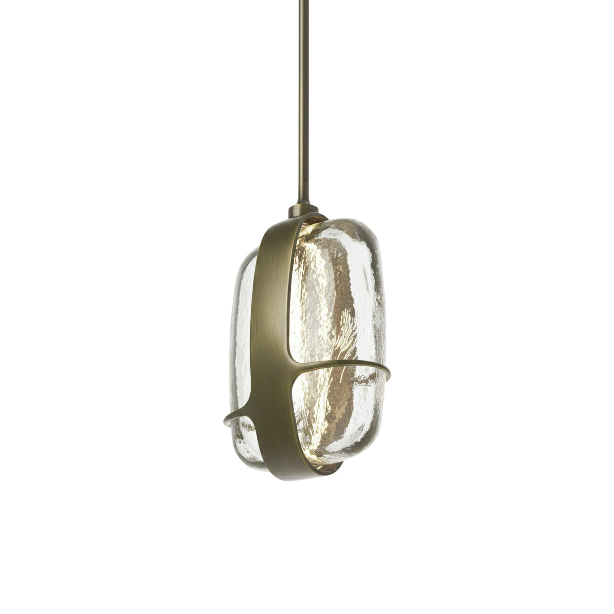 Lumeena hanglamp met afwerking en transparant