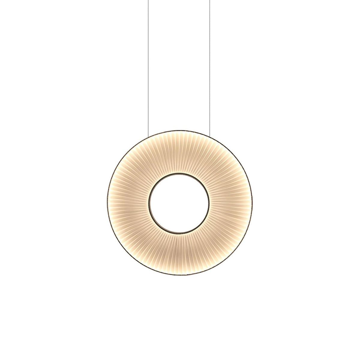 Lumira hanglamp witte stof klassiek