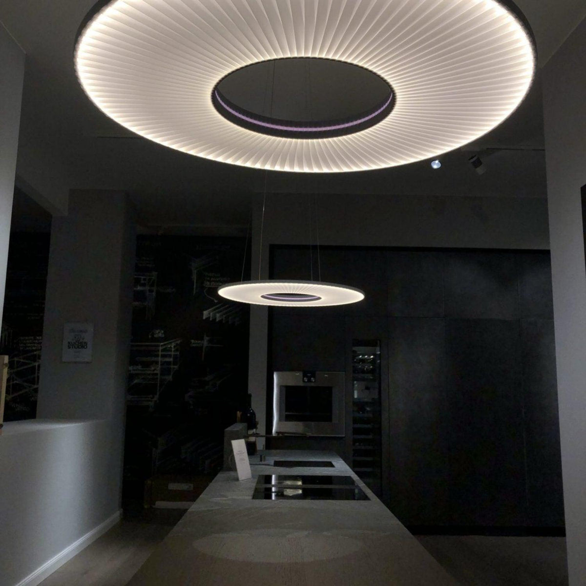 Lumira hanglamp witte stof klassiek