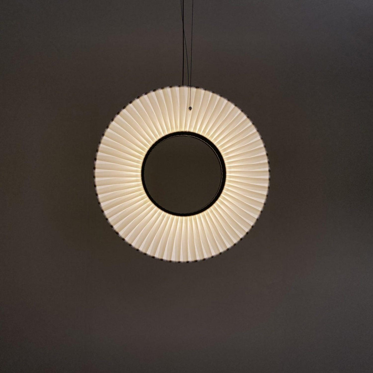 Lumira hanglamp witte stof klassiek