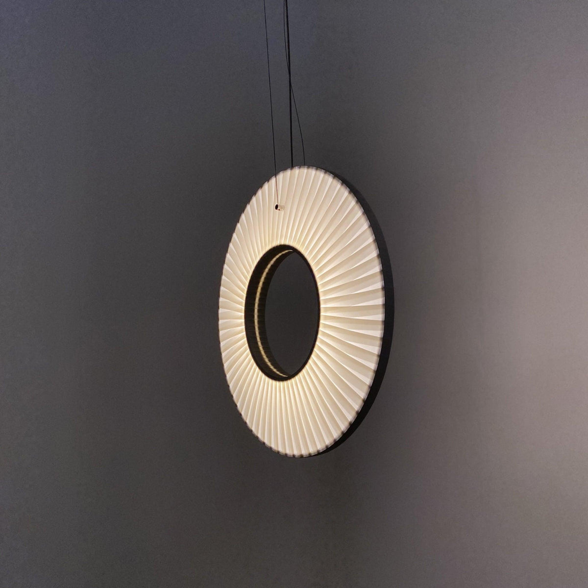 Lumira hanglamp witte stof klassiek