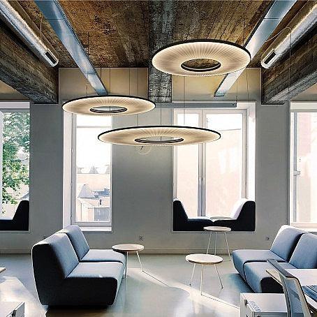 Lumira hanglamp witte stof klassiek