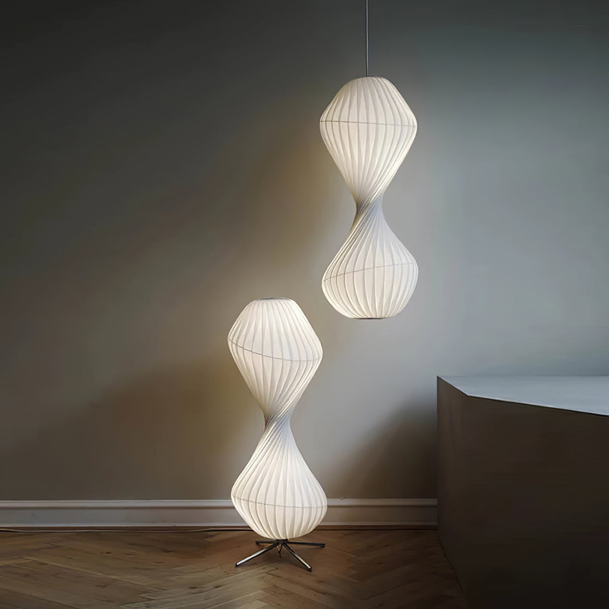 Alcareth Premium Noordse kunst kunststof hanglamp