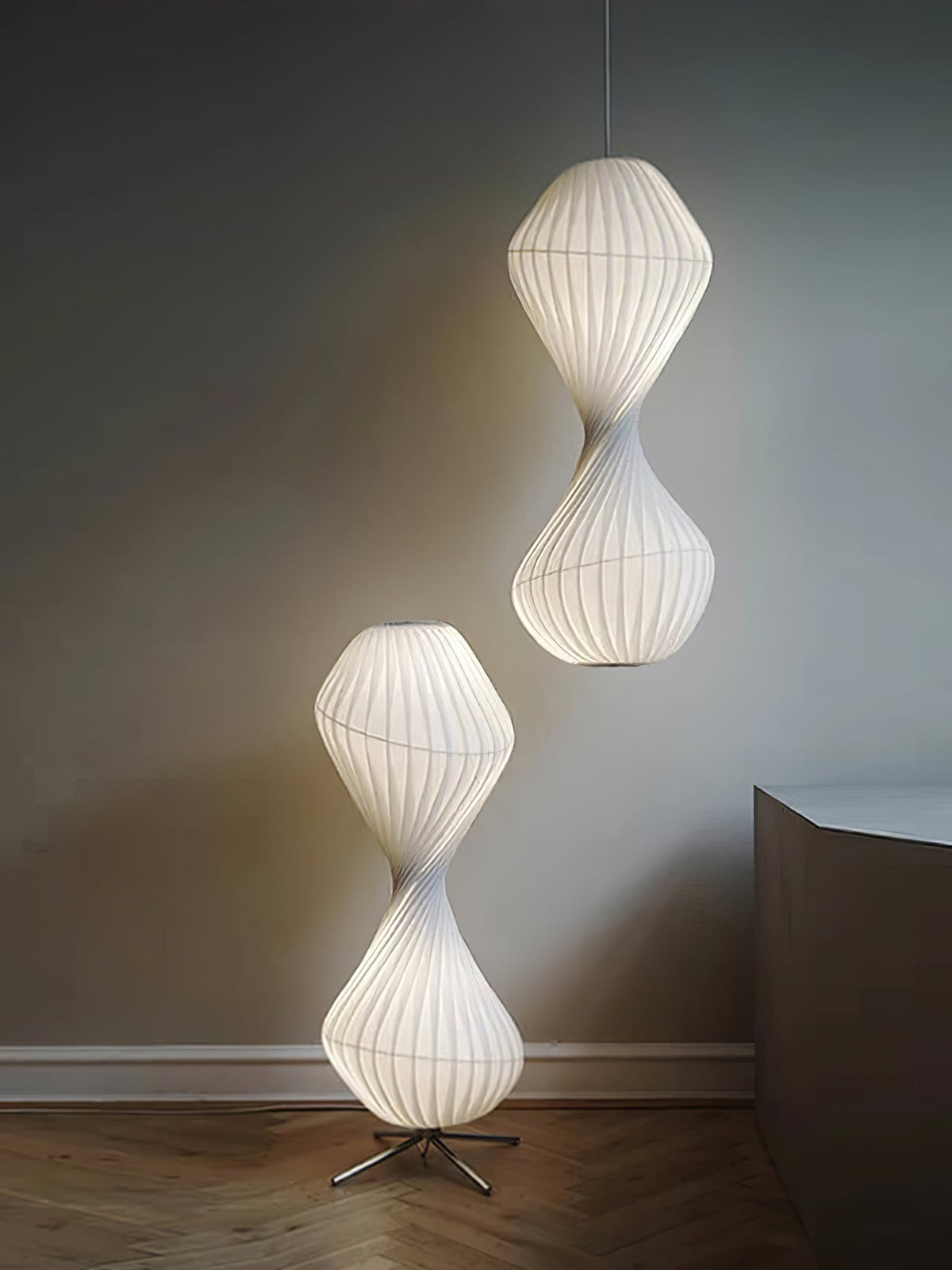 Alcareth Premium Noordse kunst kunststof hanglamp