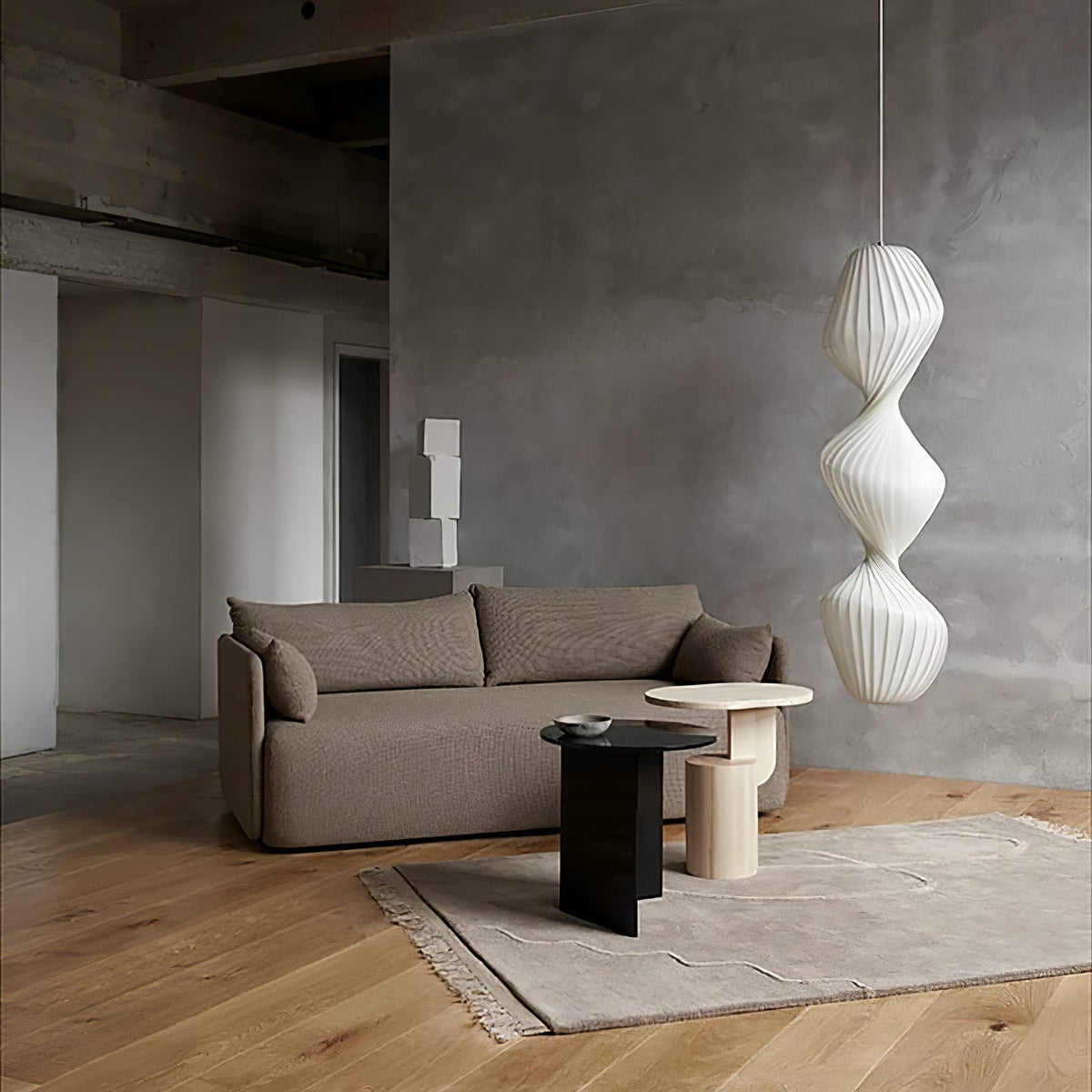 Alcareth Premium Noordse kunst kunststof hanglamp