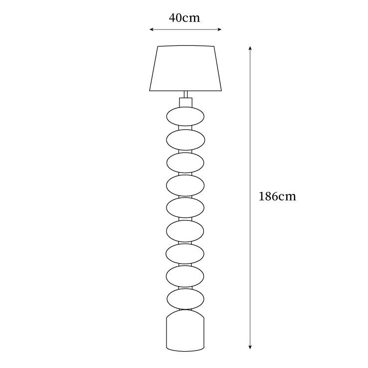 Isobel vloerlamp