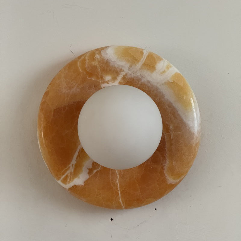 Renisenne Yellow Onyx wandlamp