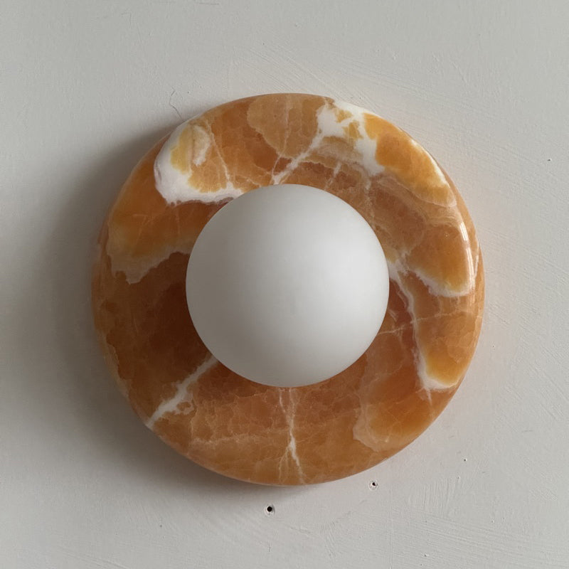 Renisenne Yellow Onyx wandlamp