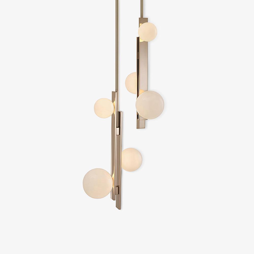 Lioraiella Moderne hanglamp van glas