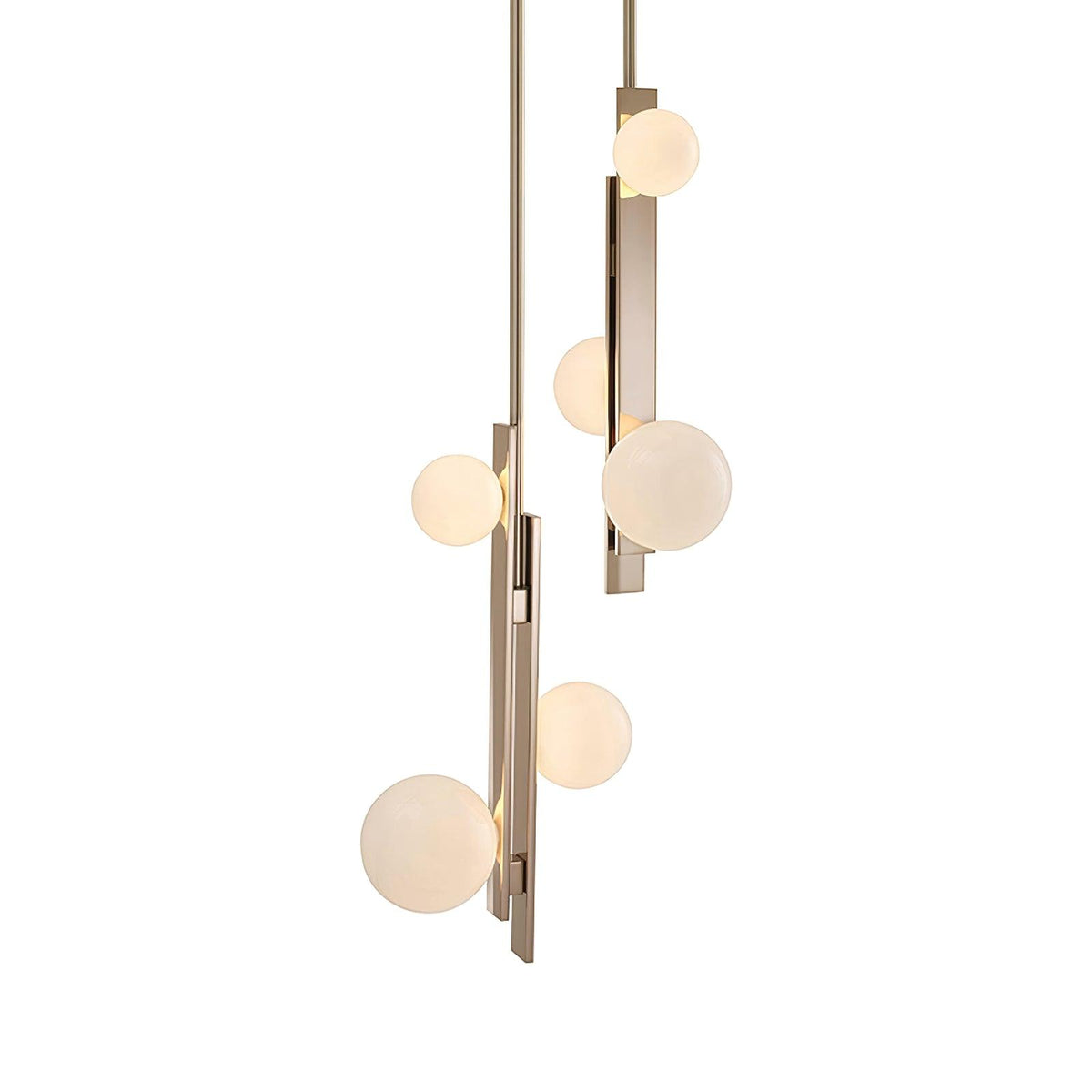 Lioraiella Moderne hanglamp van glas