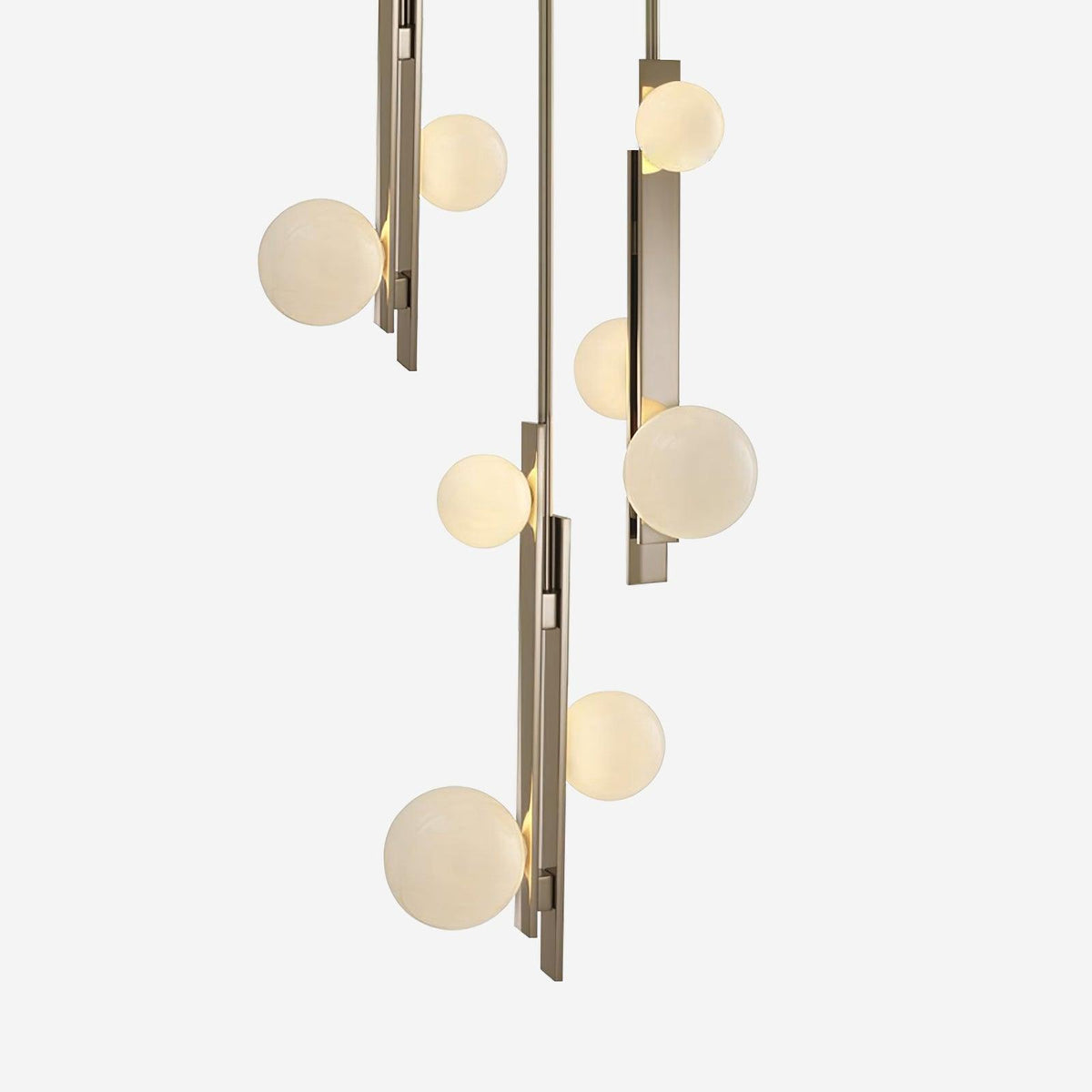 Lioraiella Moderne hanglamp van glas