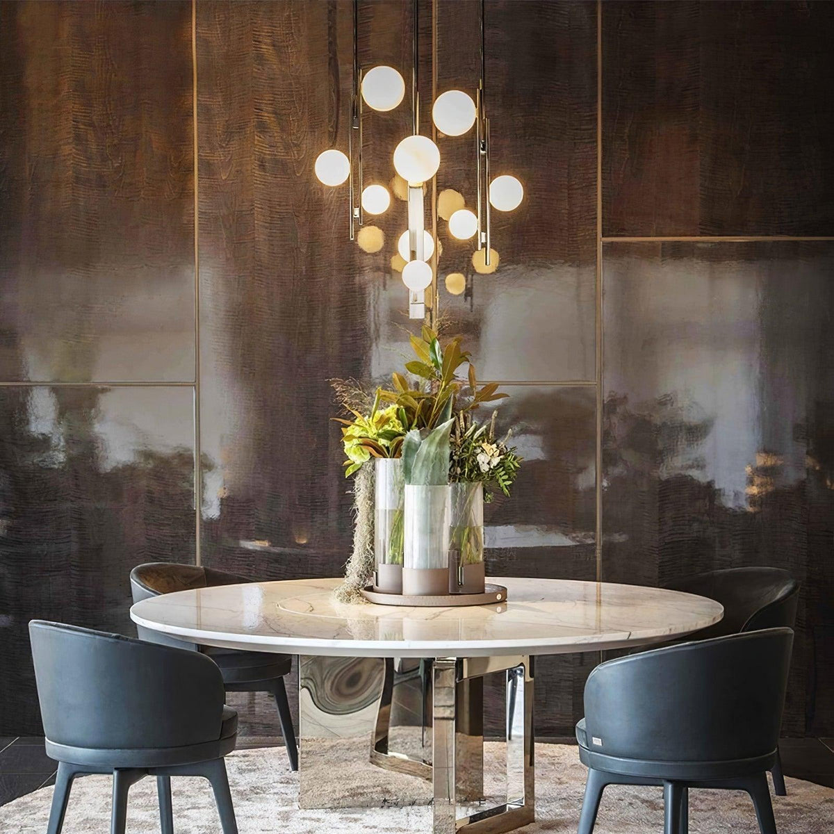Lioraiella Moderne hanglamp van glas