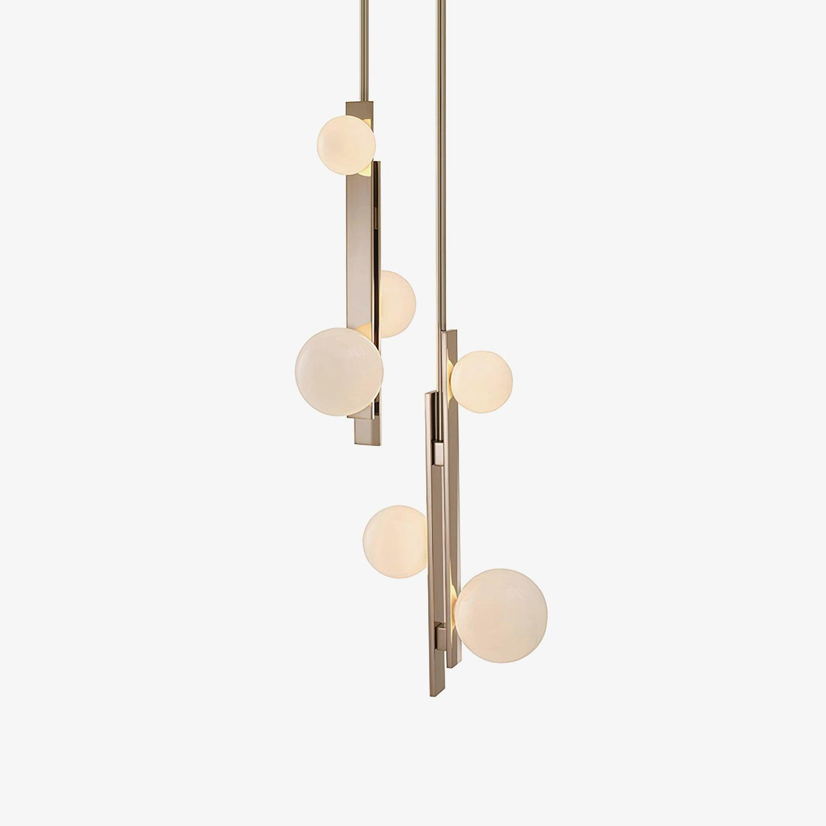 Lioraiella Moderne hanglamp van glas