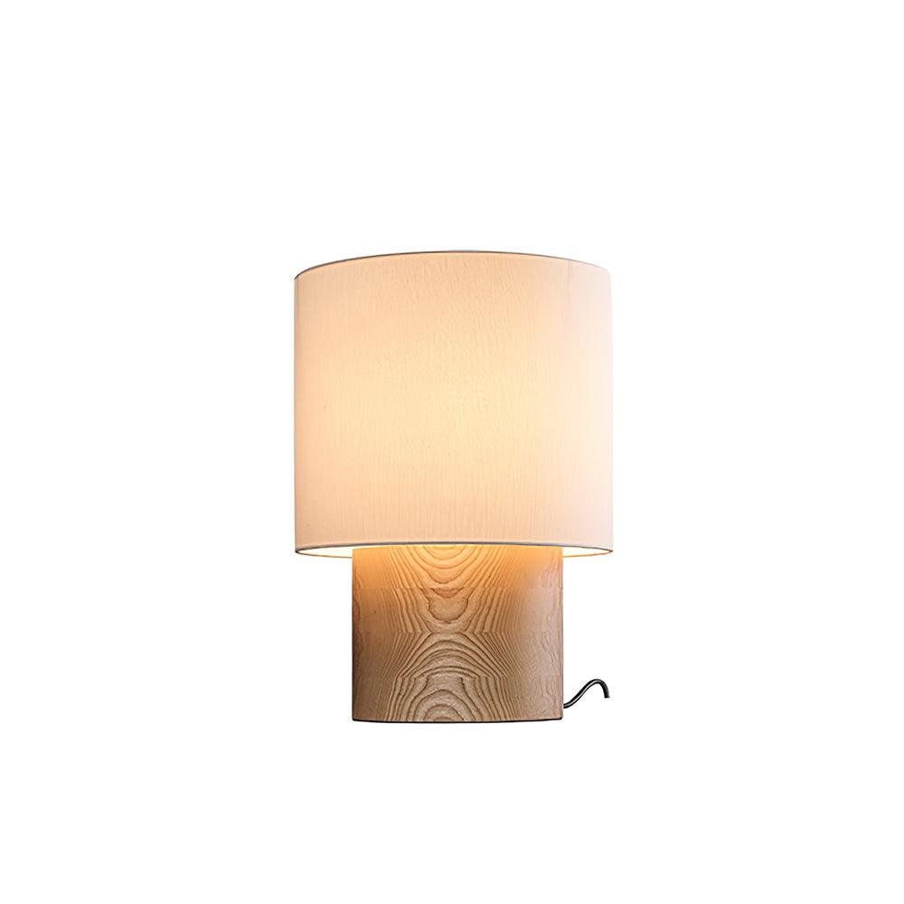 Alvira Minialist Houten tafellamp