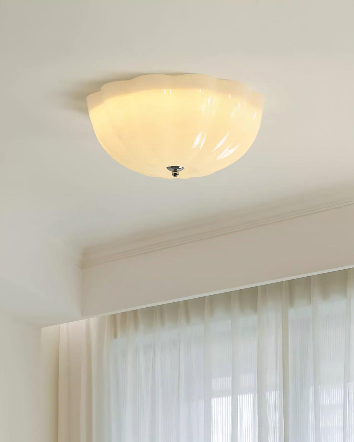 Etta plafondlamp glas Jelly Opalescent Slaapkamer