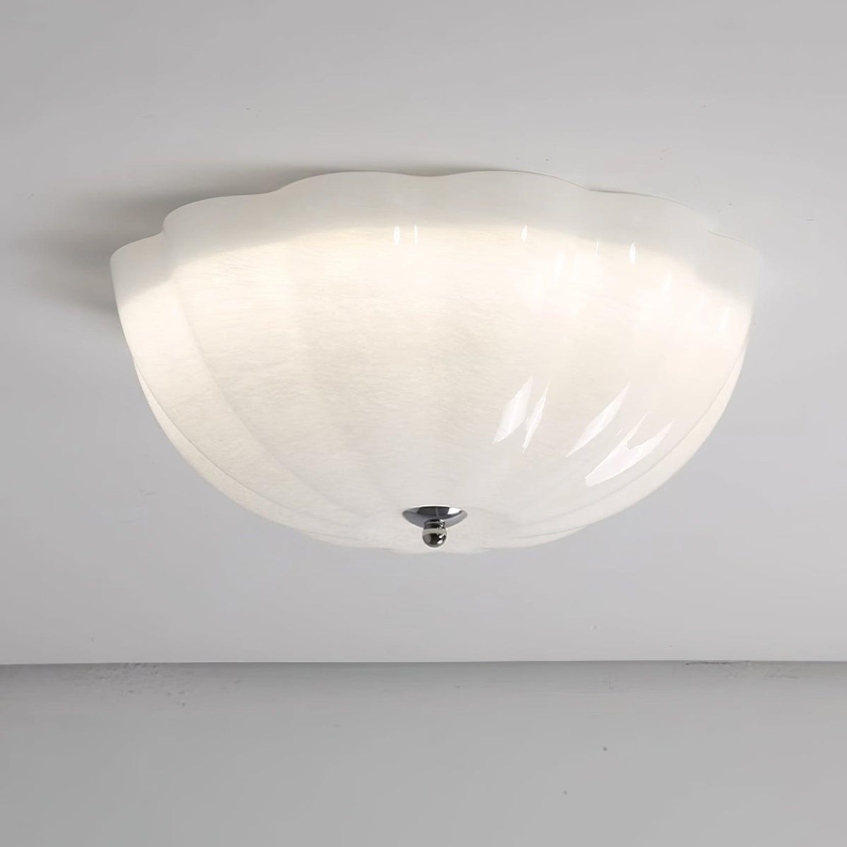 Etta plafondlamp glas Jelly Opalescent Slaapkamer