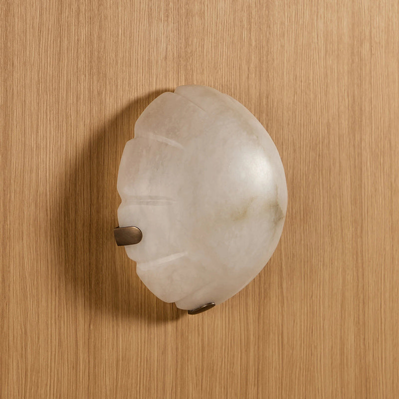 Jellyfish albasten wandlamp