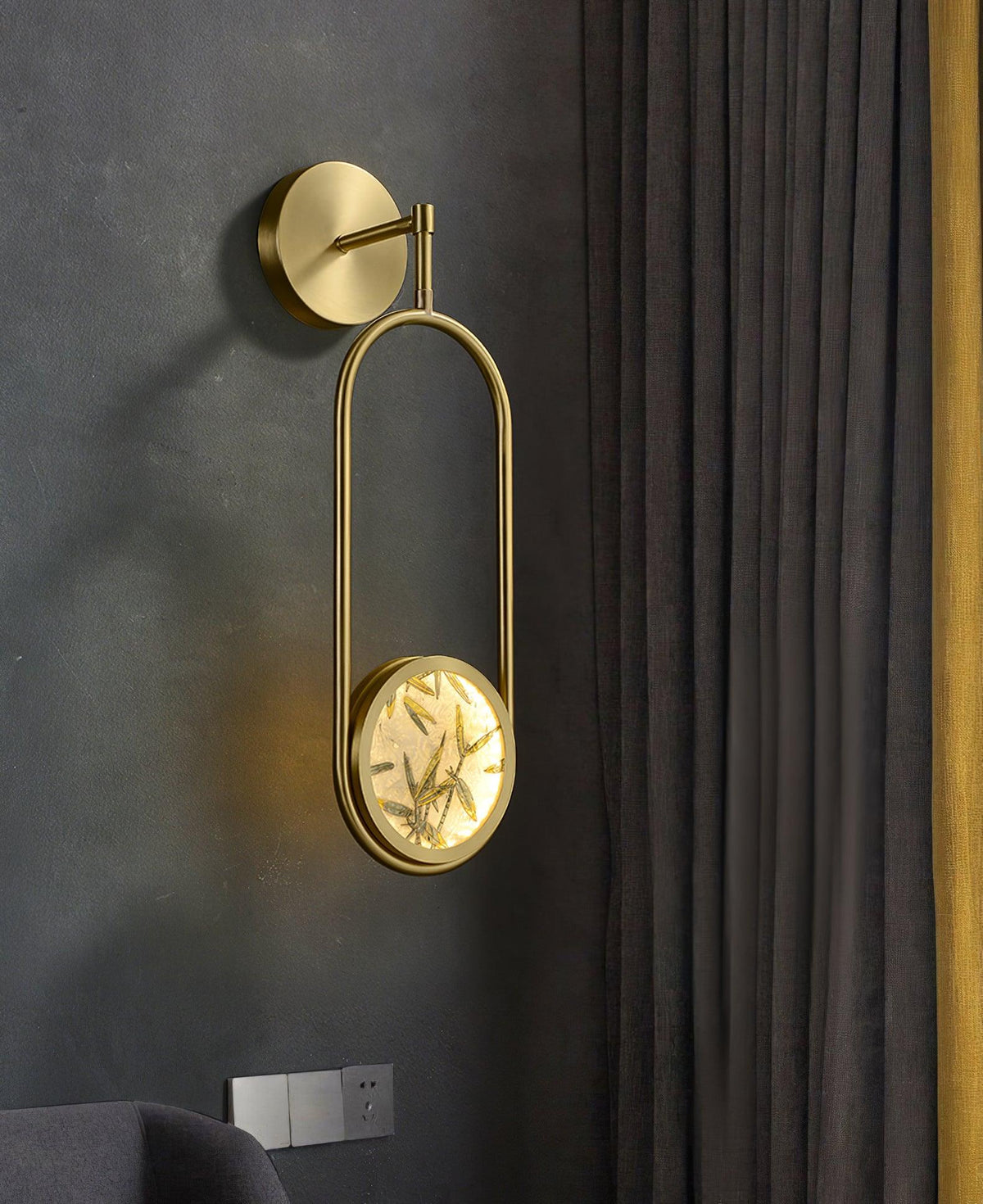 Casaraine Luxe messing wandlamp