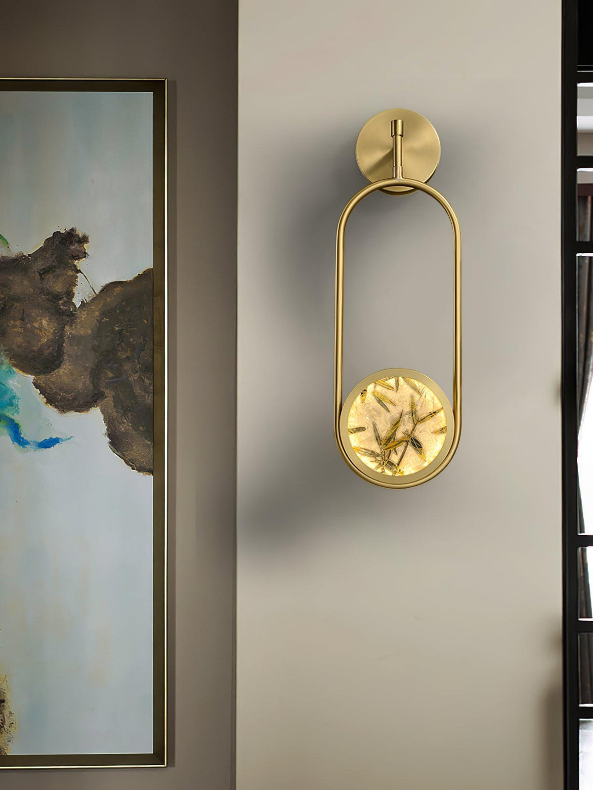 Casaraine Luxe messing wandlamp