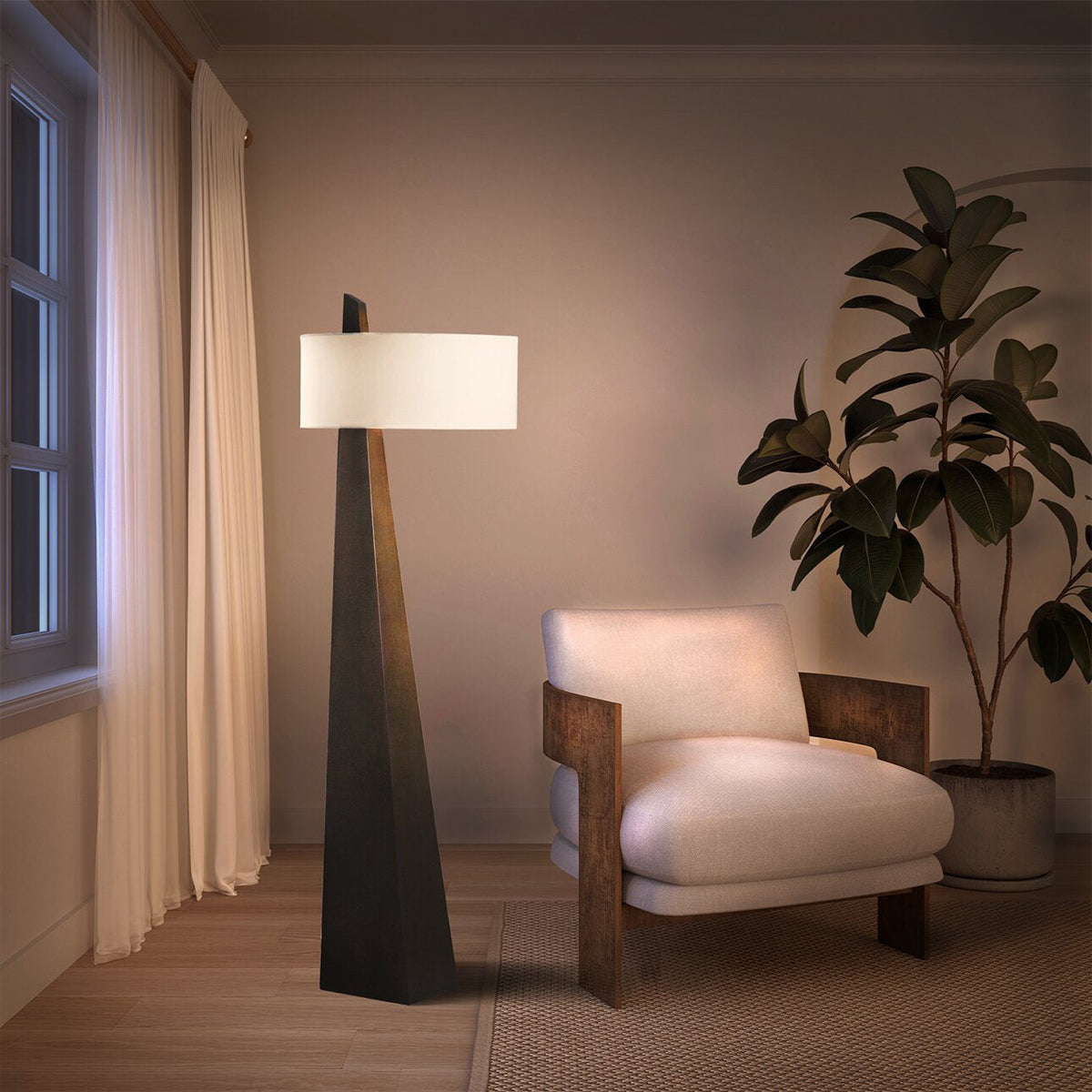 Renalise Obelisk vloerlamp
