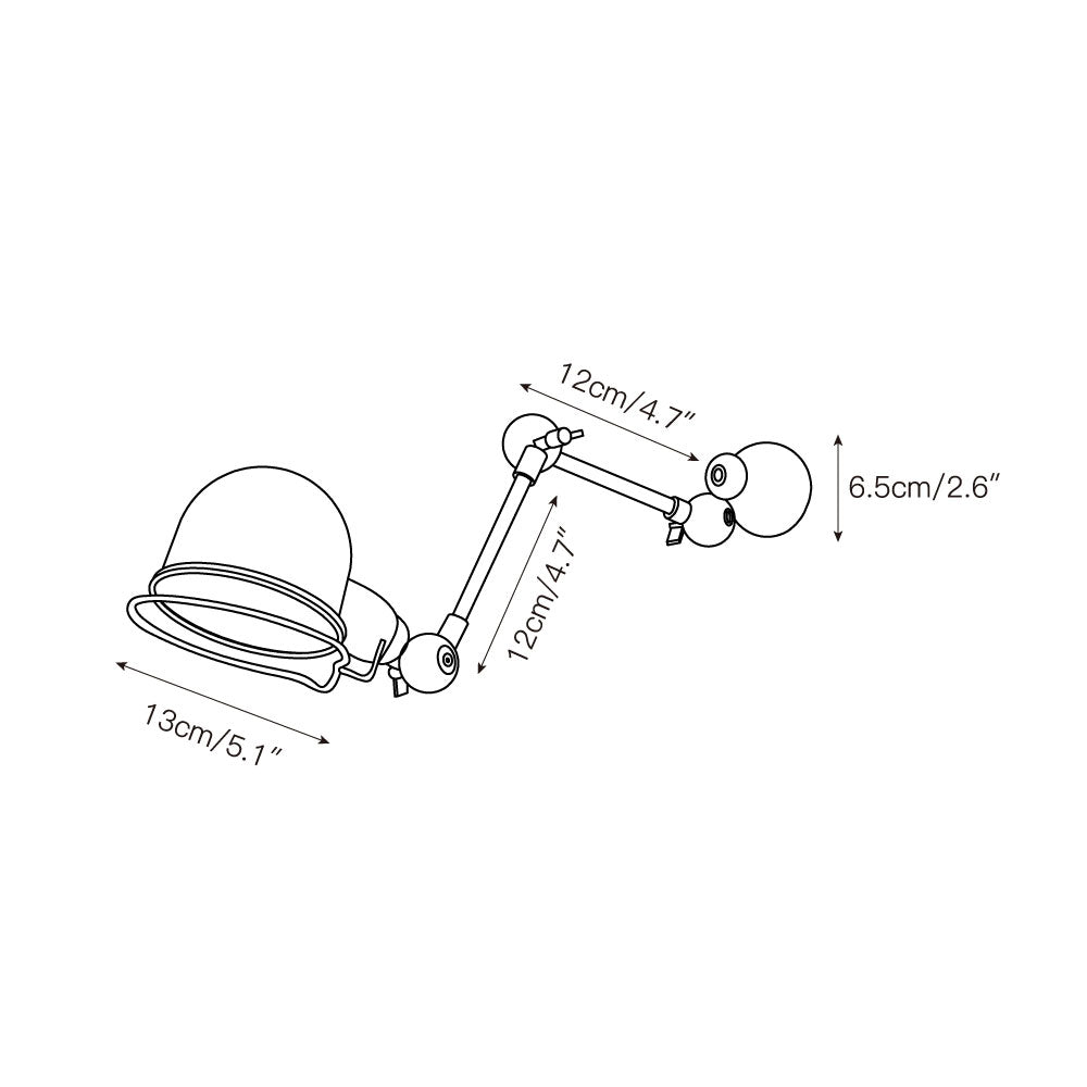 Vaughan wandlamp