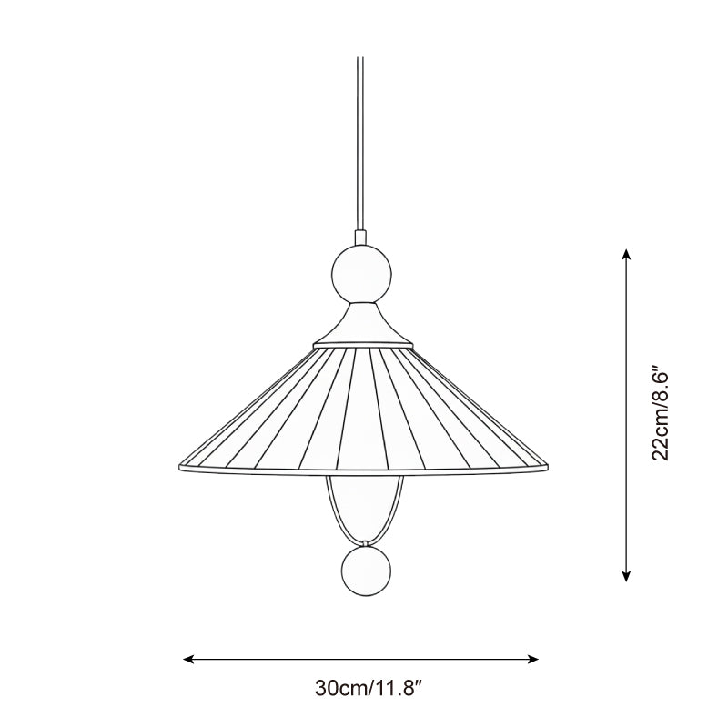 Velanelia hanglamp groen
