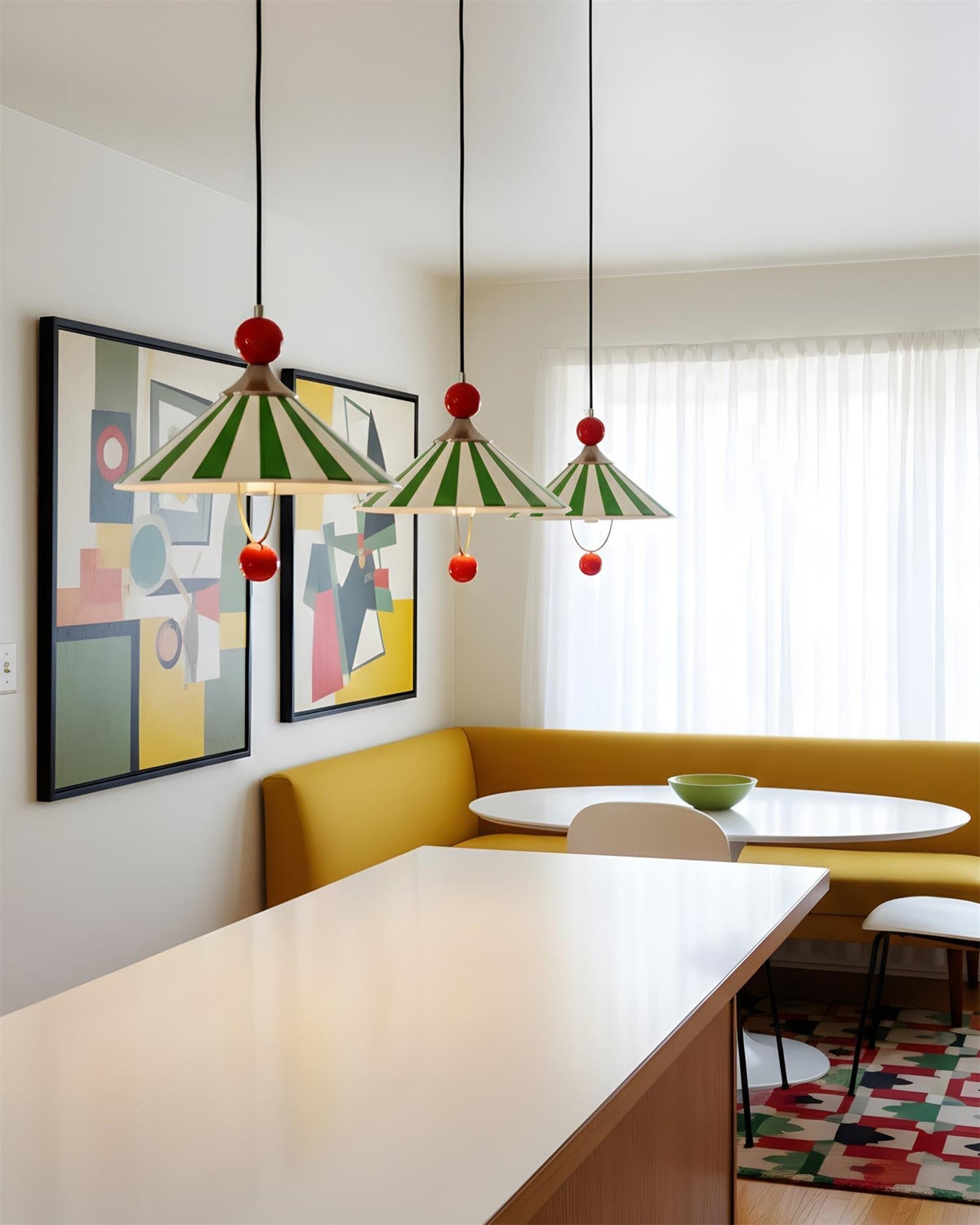 Velanelia hanglamp groen