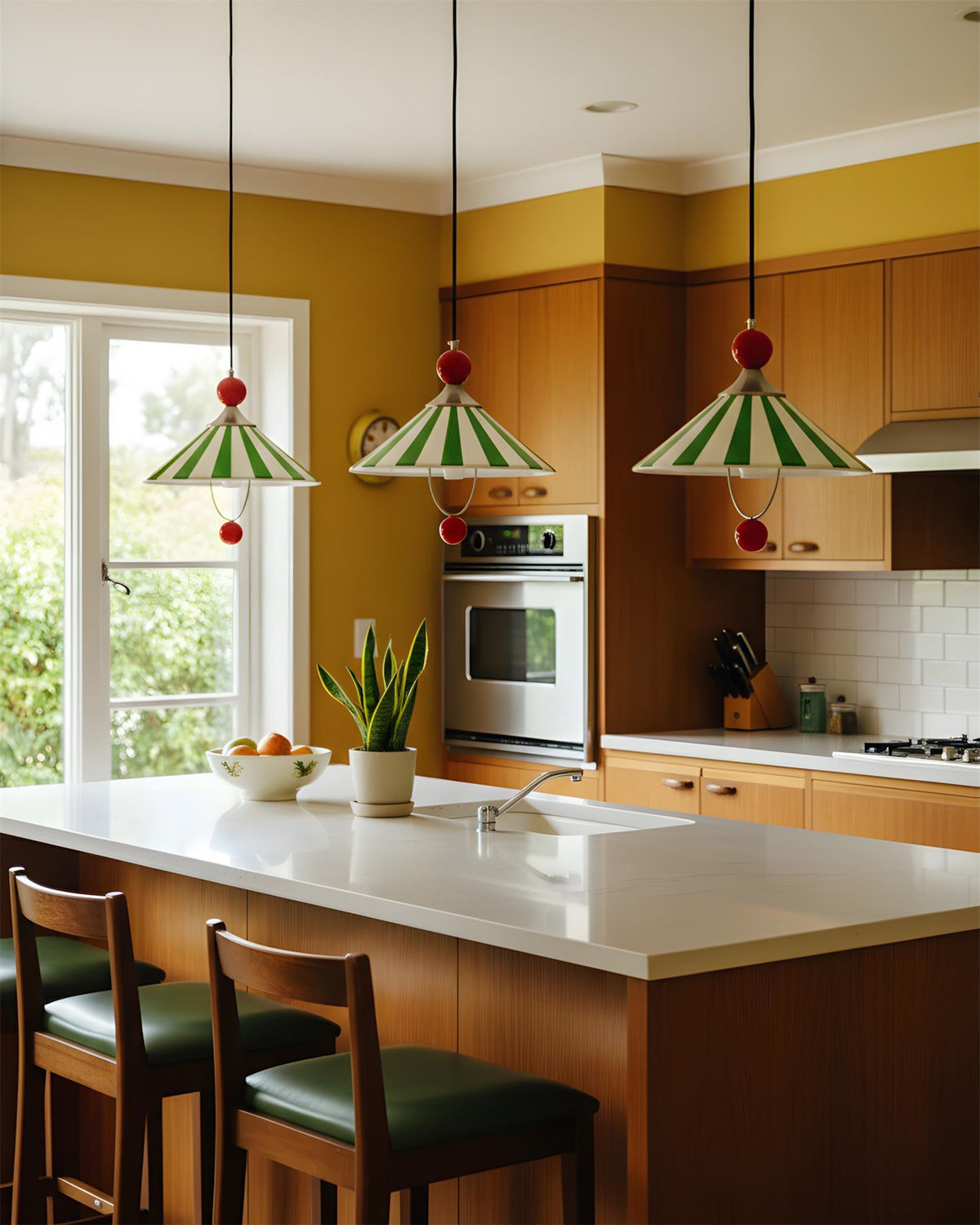 Velanelia hanglamp groen