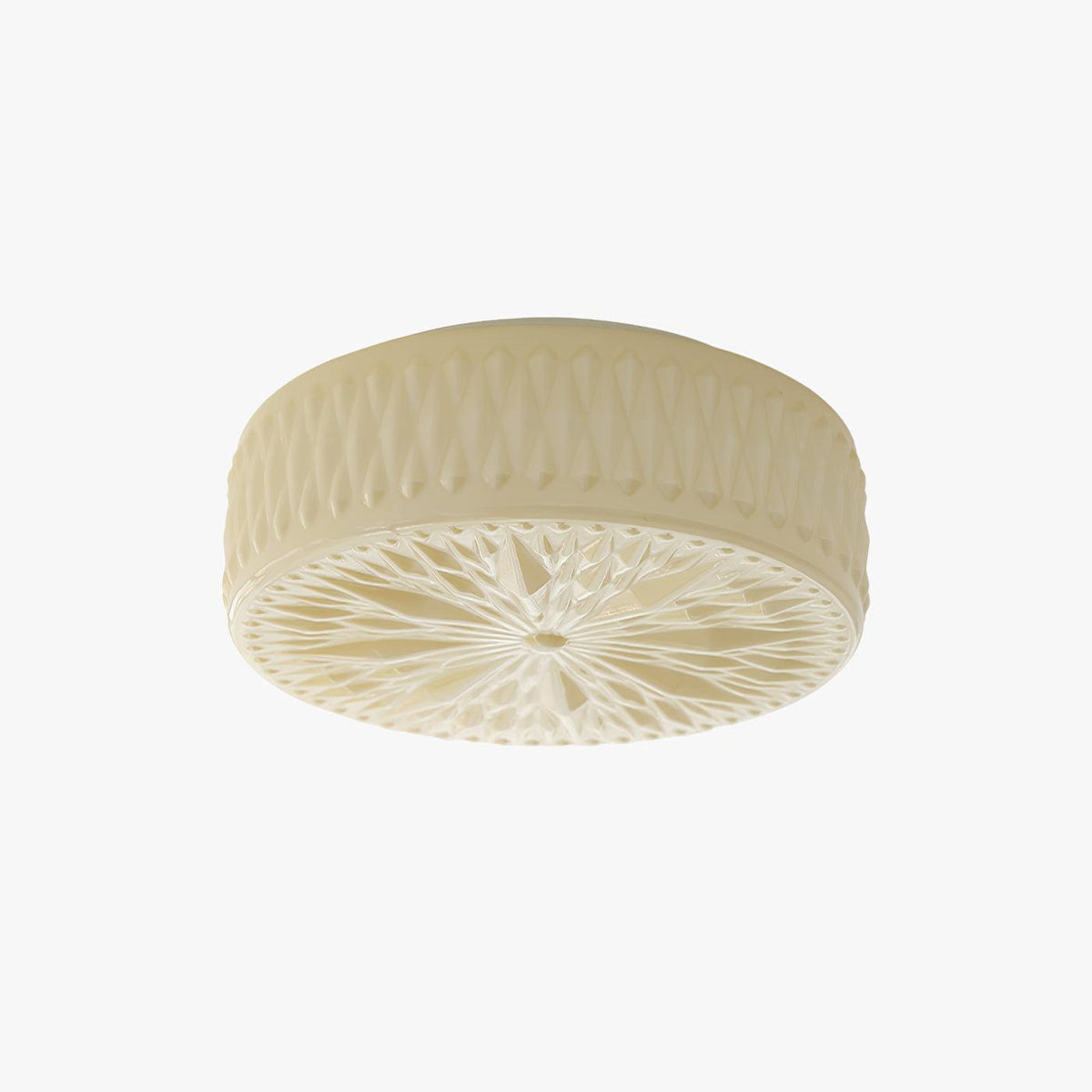 Lioriira plafondlamp glazen kap en acryl moderne maantort
