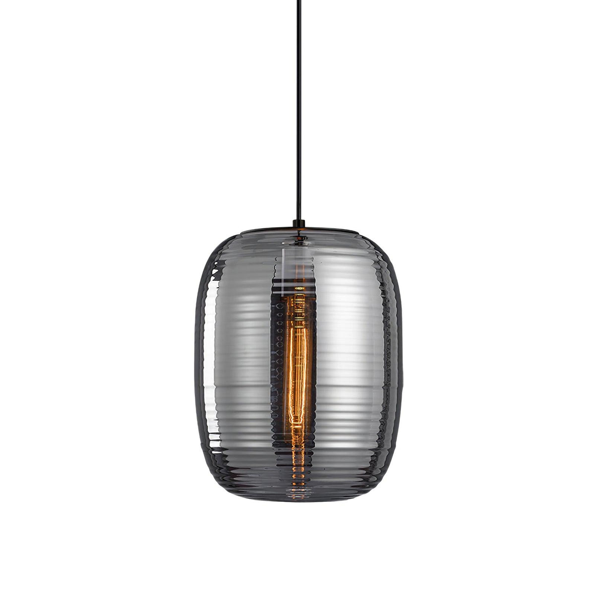 Eirinelia hanglamp met rookglas