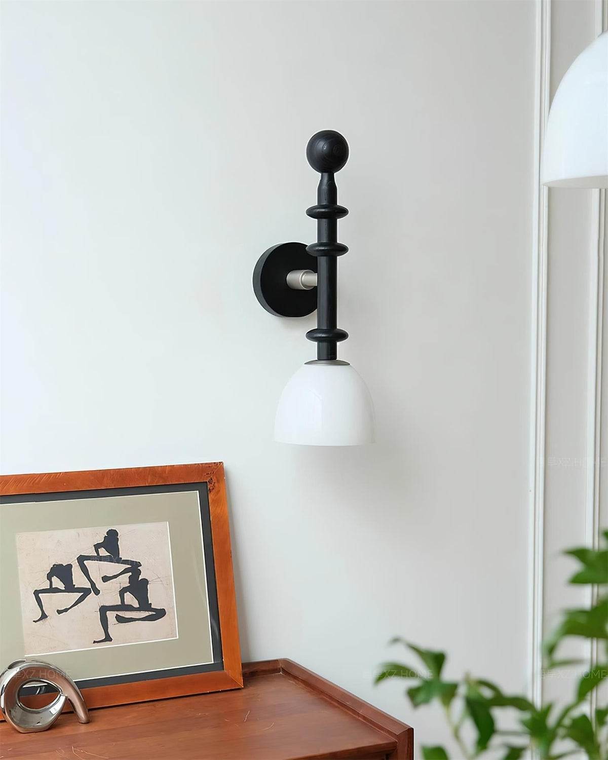 Aldorelia wandlamp hout modern