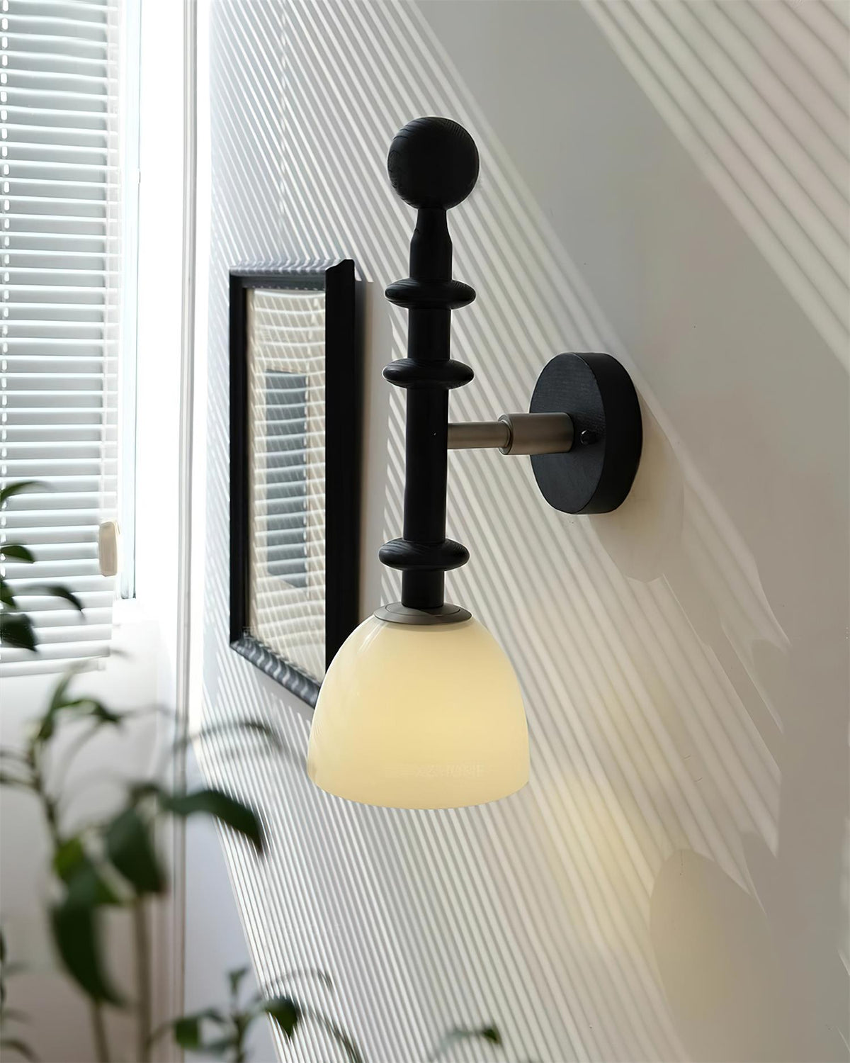Aldorelia wandlamp hout modern