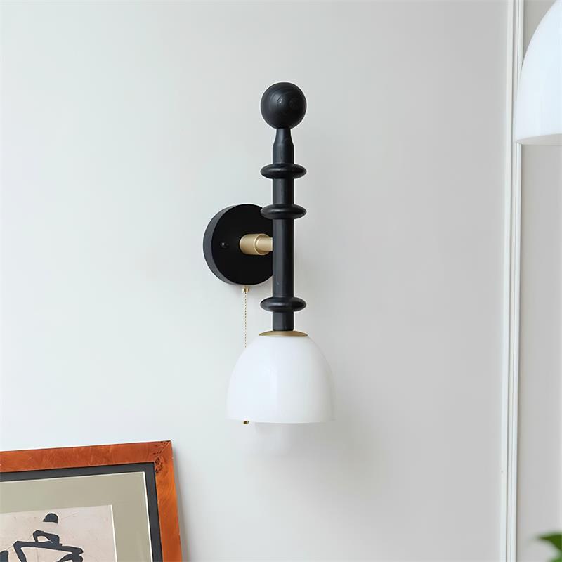 Aldorelia wandlamp hout modern