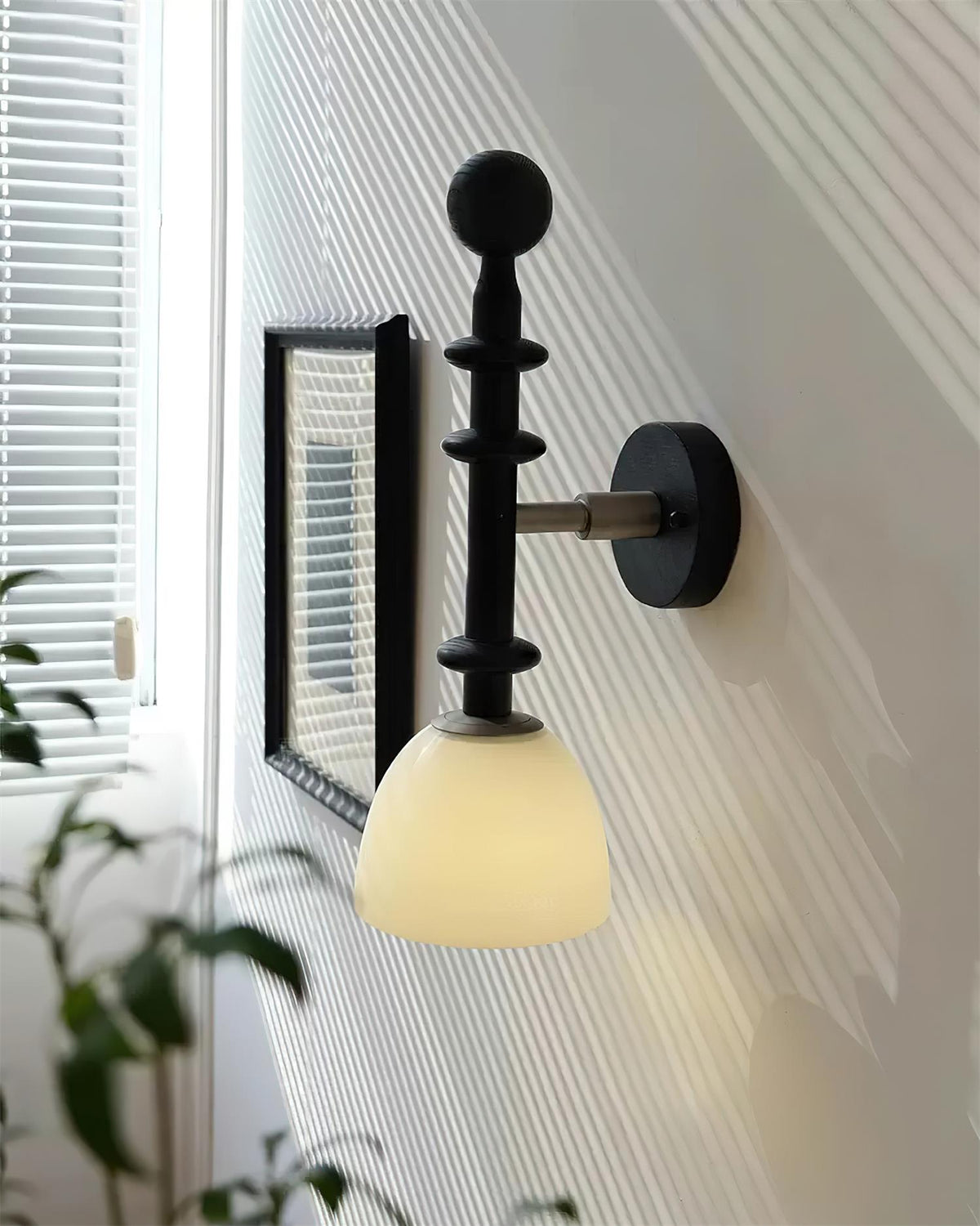 Aldorelia wandlamp hout modern