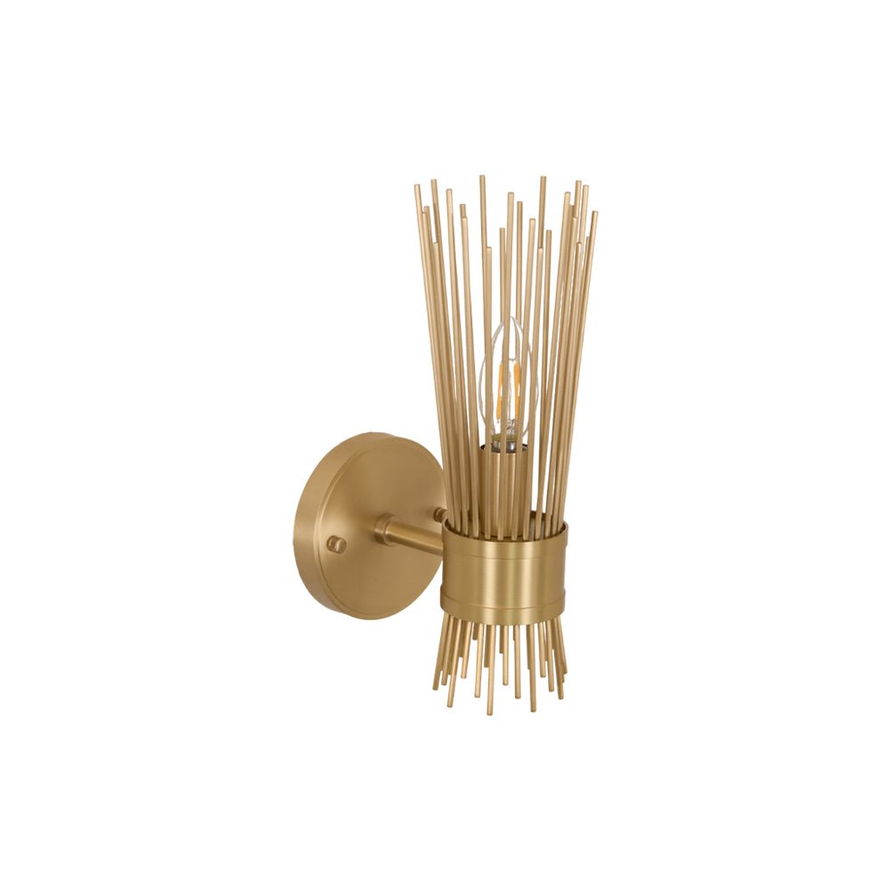 Thresher Postmodern luxe Candle messing wandlamp