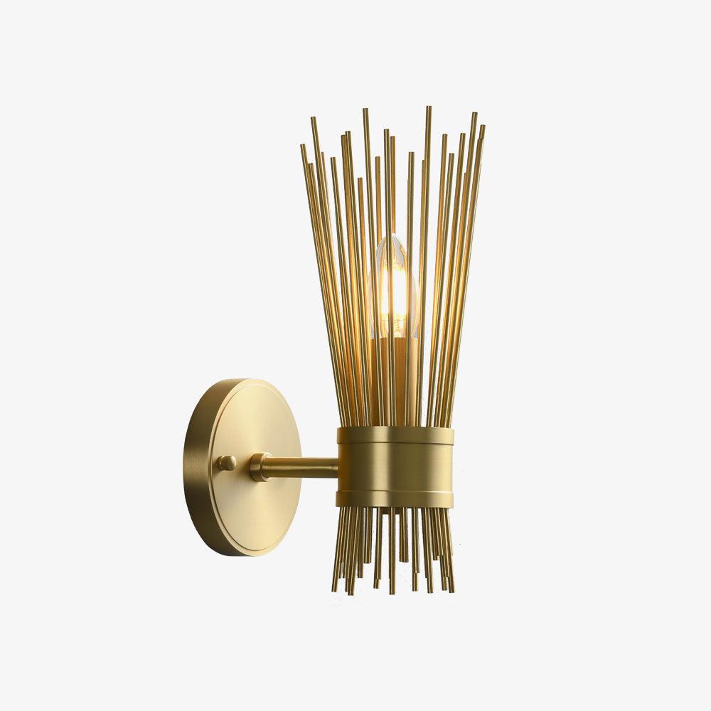 Thresher Postmodern luxe Candle messing wandlamp