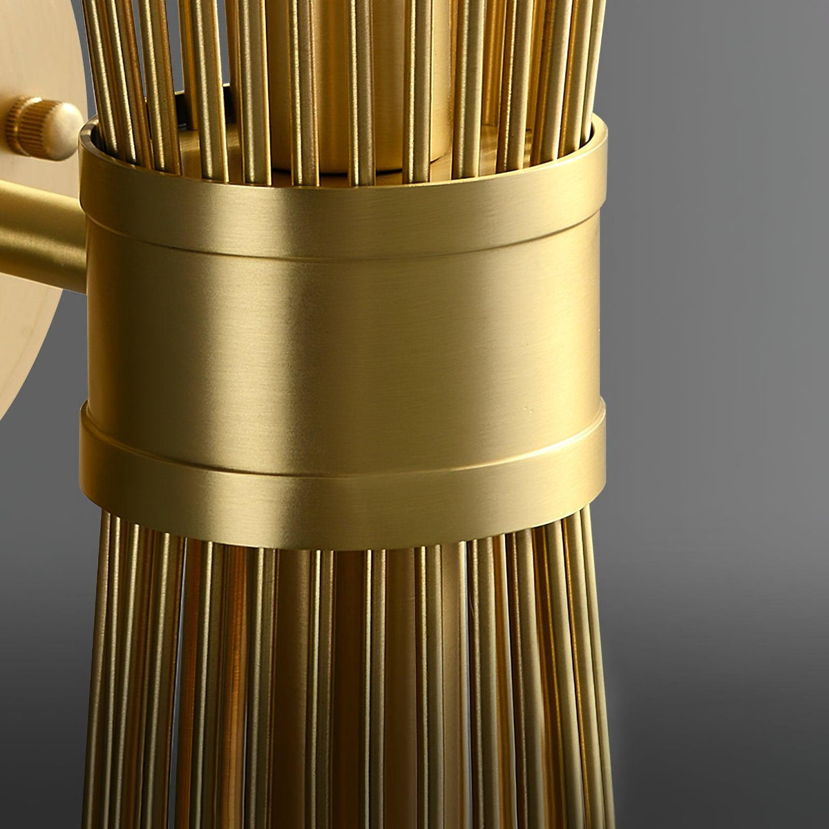 Thresher Postmodern luxe Candle messing wandlamp
