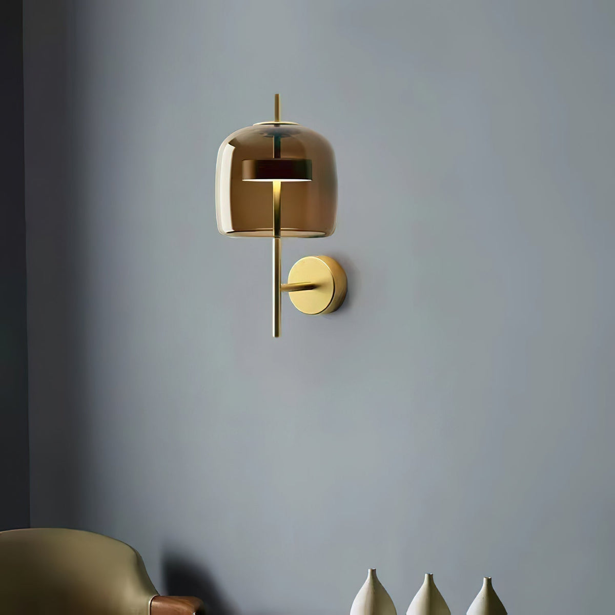 Caless Premium Noordse kunst glas wandlamp