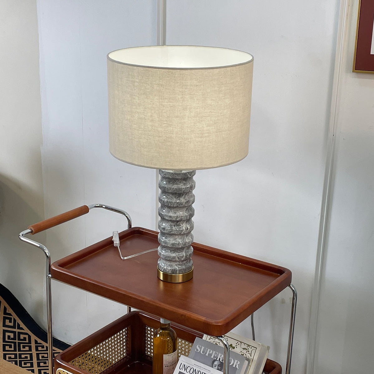 Waylon Moderne tafellamp van marmer