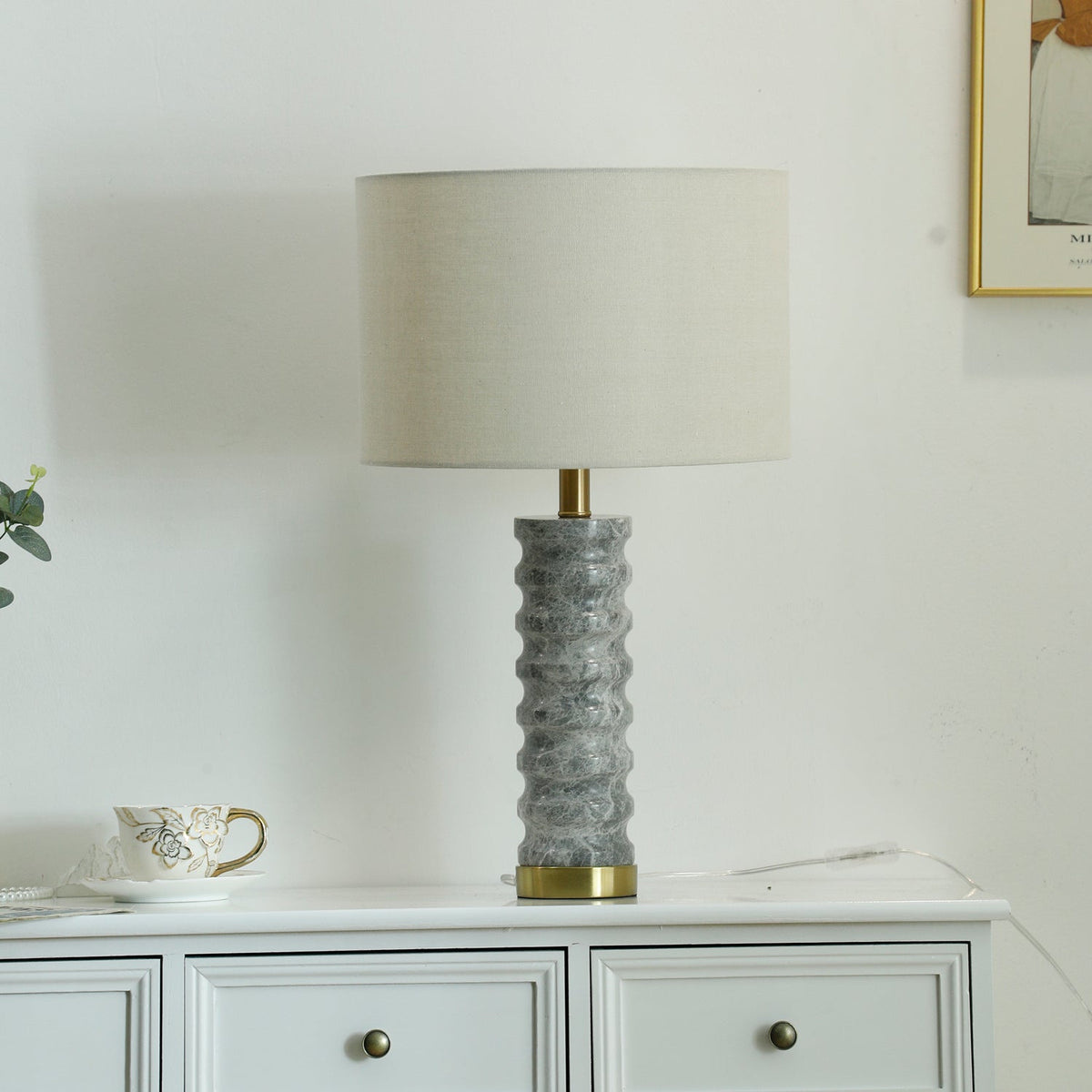 Waylon Moderne tafellamp van marmer