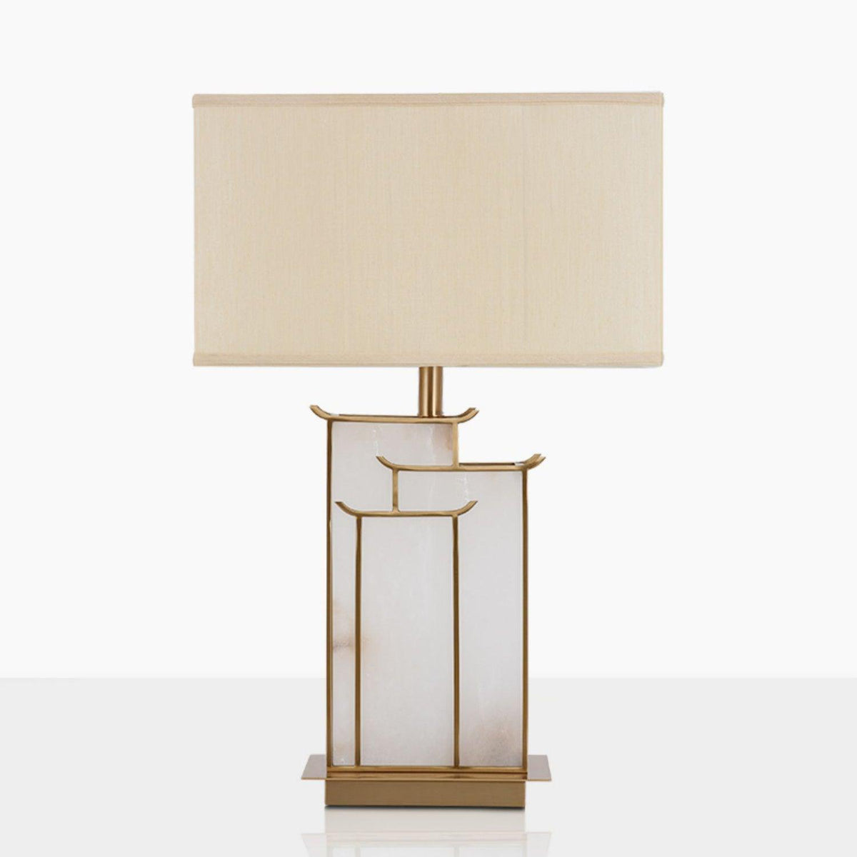 Nysilor Rechthoekig Glas Tafellamp