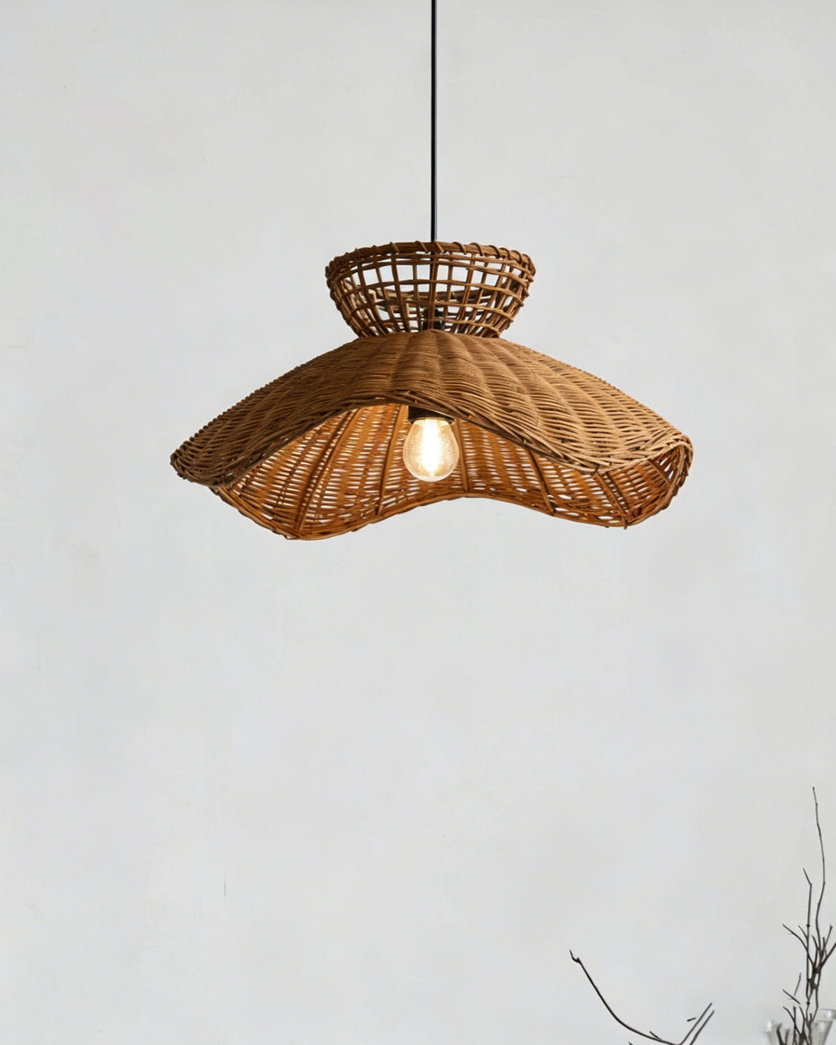 Raviraine rotan golf hanglamp