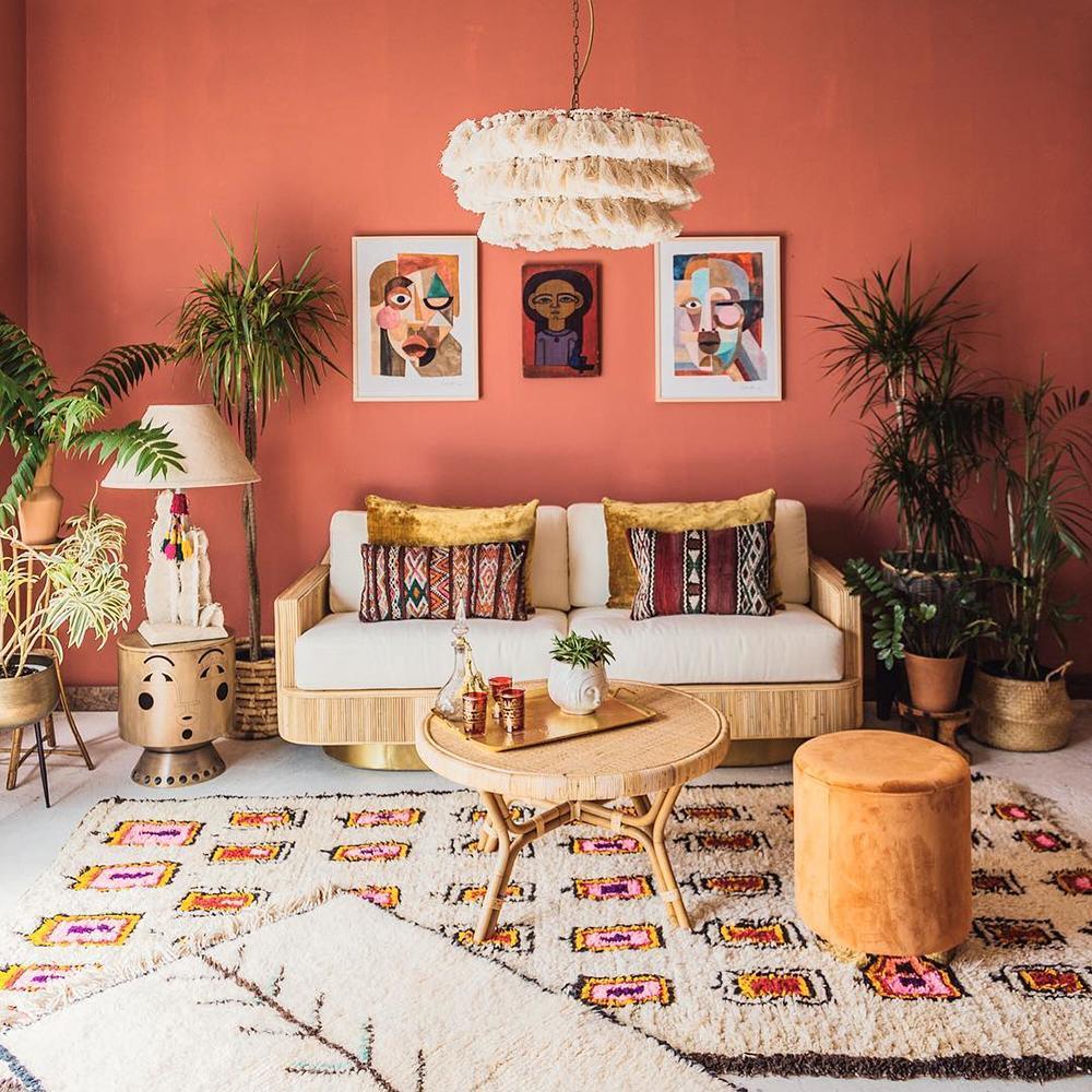 Arixo Kroonluchter Roze Bohemian Chic