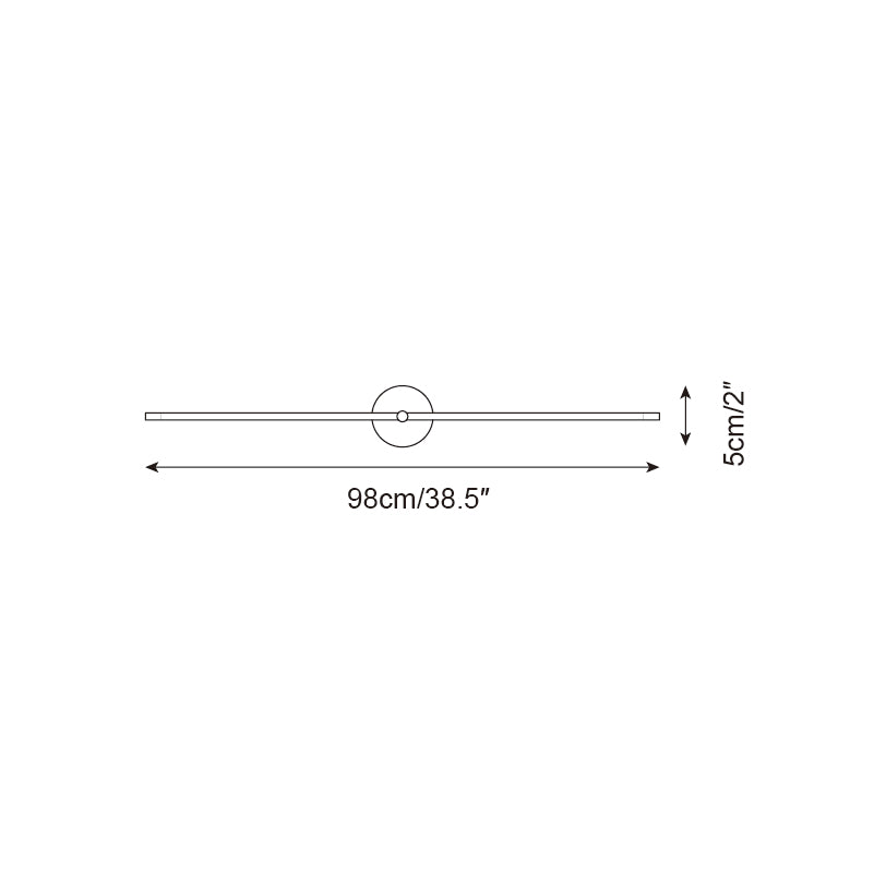 Mirorelle wandlamp