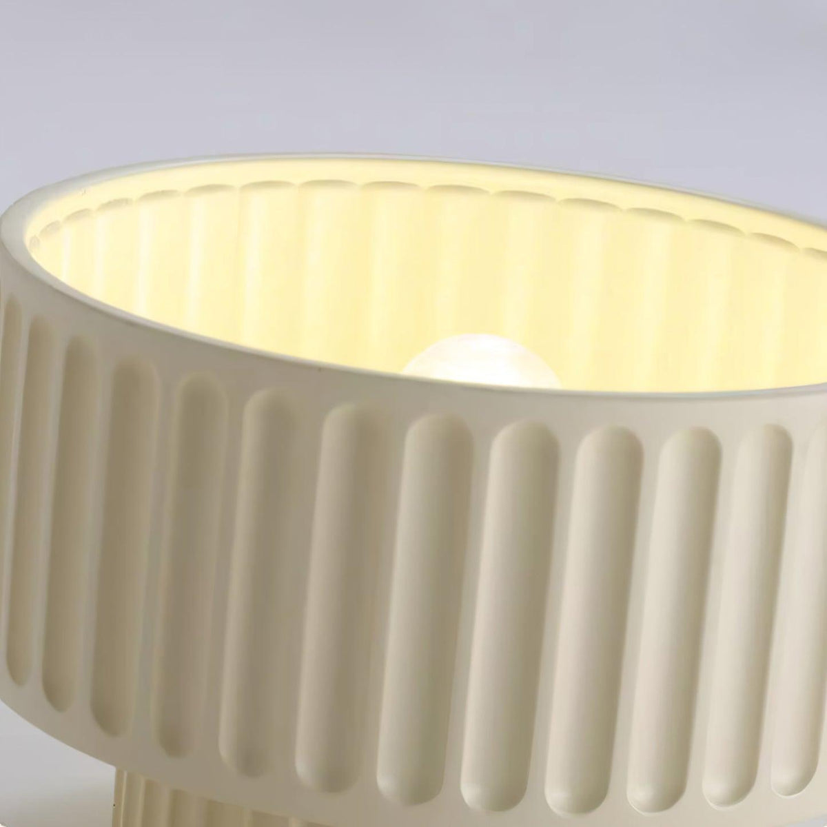 Lucaraine plafondlamp met geplooide acryl lampenkap